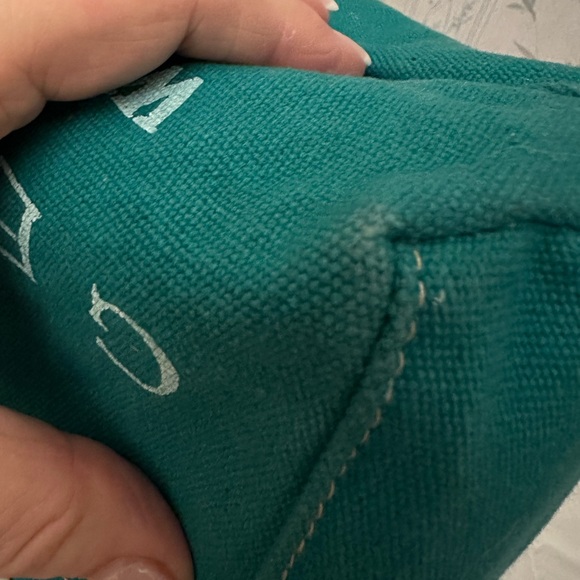 Myra Bag Green Canvas Tote - Picture 12 of 16